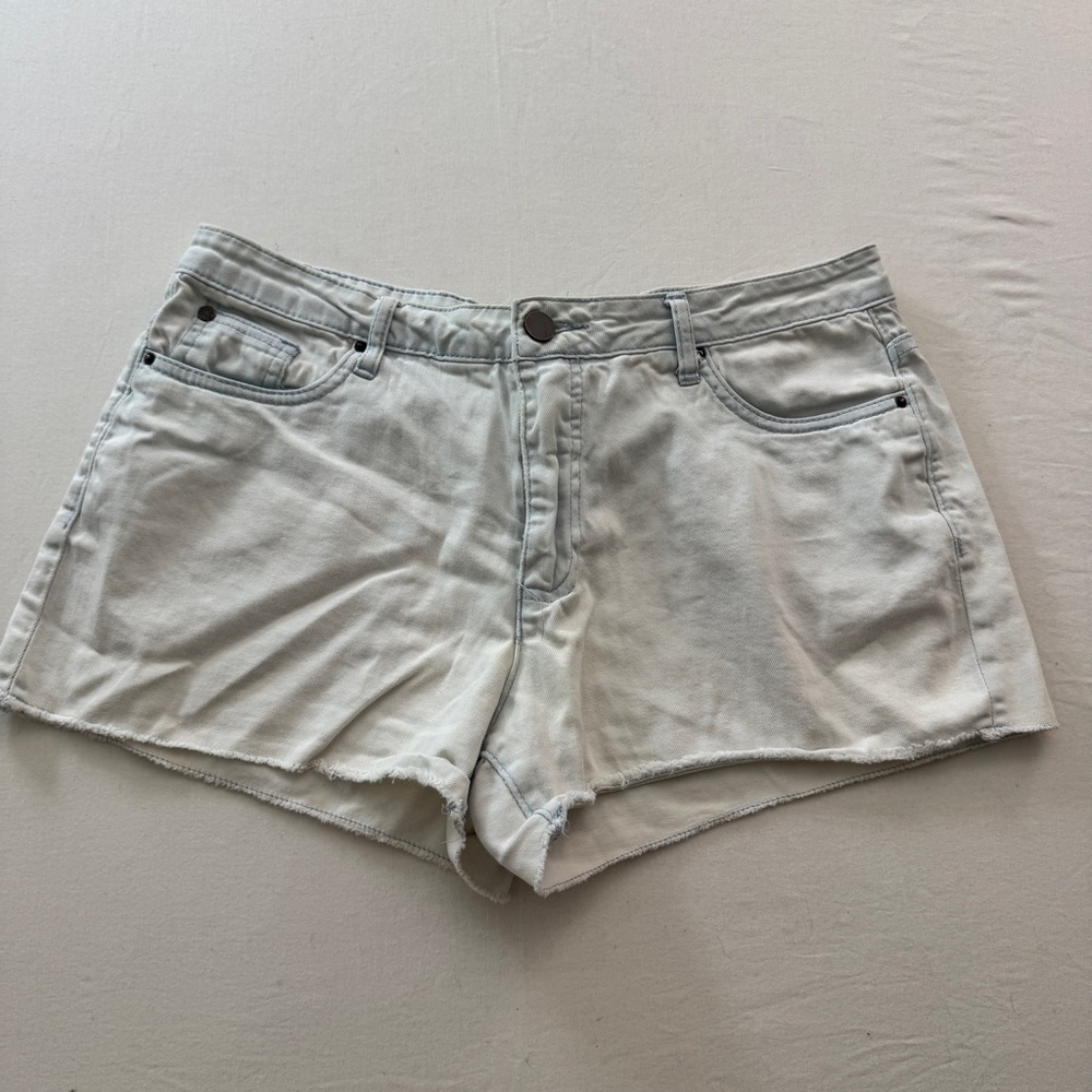 Women's Light Blue Denim Shorts